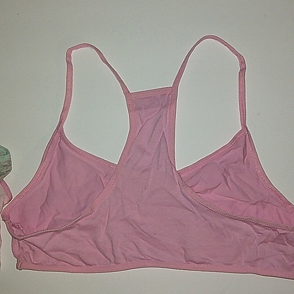 ☆NWT☆HANES Girls Bundle Crop top & Shirred front Bralette Sets~Training Bra XL - Picture 12 of 16